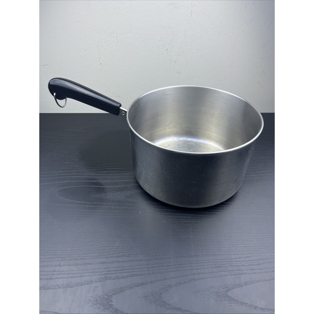 VTG Revere Ware 4 Qt Stock Pot 88-A 1801 Copper Clad Bottom No Lid USA